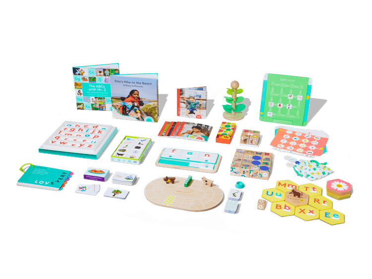 Lovevery Reading Skill Set Sounds to Reading